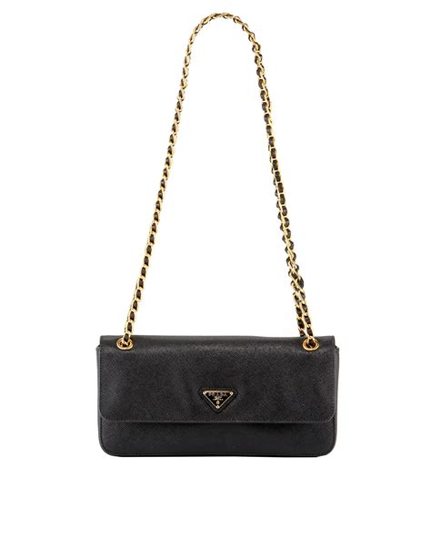 prada purse with gold chain|prada shoulder bag gold chain.